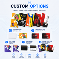 Tarjeta RFID Premium de 13.56MHz con Memoria de 1K, Certificación ISO, Impresión a Todo Color Personalizada, Tarjeta Inteligente de PVC para Control de Acceso