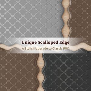 Set di 2 Tappetini Anti-Fatica per Cucina, con Bordo Ondulato, Impermeabili, in Schiuma Antiscivolo, Lavabili - Product Image 2