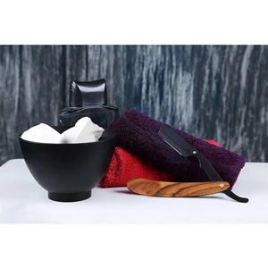 Rasoir de Barbier Vintage Premium à Lame Droite, Qualité Professionnelle de Salon, Shavette pour le Modelage de la Barbe et le Rasage Humide - Product Image 5