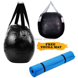 Sac de frappe en PU robuste pour l'entraînement au kickboxing et au MMA - Product Image 1