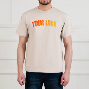 Camisetas Modernas para Hombre, con Logotipo Impreso en DTF Personalizado, Cuello Redondo, Manga Corta, Tallas Grandes, Estilo Hip Hop, Ecológicas y Transpirables - Product Image 1