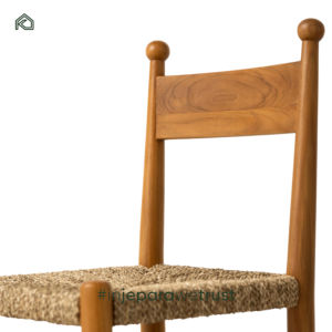 Sillas de Comedor de Madera de Teca Natural de Alta Calidad, Hechas a Mano, Estilo Europeo Moderno, para Restaurante, Uso Comercial, Muebles Duraderos de Estilo Rústico - Product Image 5