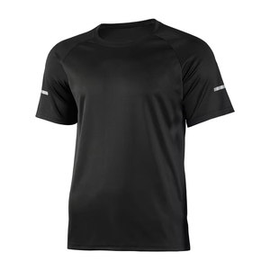 เสื้อยืดคอกลมแขนสั้นผู้ชาย ทรงปกติ สไตล์ลำลอง สีพื้น ผ้าถัก 100% ผ้าฝ้ายเจอร์ซีย์ - Product Image 3