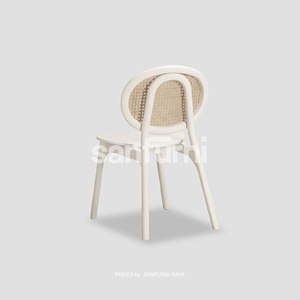 Silla de comedor de madera de teca simple y moderna, muebles Premium de alta calidad para hoteles y apartamentos, precio al por mayor - Product Image 3