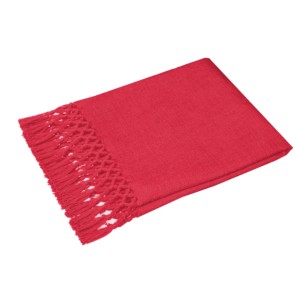 Indian Supplier <b>Christmas</b> Red Color Cotton <b>Throw</b> Solid Color Premium Collection Cotton <b>Throw</b> at Factory Price - Product Image 2