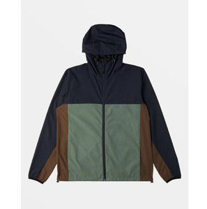 Custom Outdoor Mens Waterproof Jackets Lightweight Raincoat Full Zip Water Resistant Jacket Breathable Hooded <b>Coat</b> for Hiking - Product Image 3