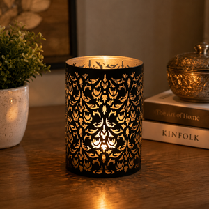 Lanterne à bougie en métal moderne, porte-bougie décoratif pour la maison, centre de table, restaurant, hôtel, cadeau de mariage - Product Image 4