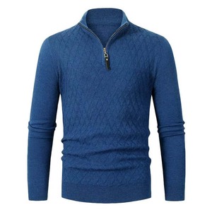 Sweat-shirt à demi-zip oversize en molleton 100 % coton pour homme, style streetwear personnalisé, idéal pour l'hiver - Product Image 4