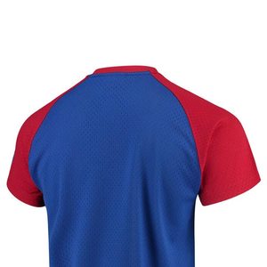 Maillots de baseball à col en V et manches courtes, vêtements d'extérieur, pull en polyester et élasthanne - Product Image 5