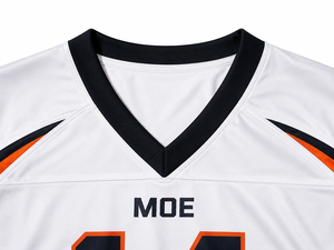 Maillots de football américain surdimensionnés de qualité supérieure, personnalisables, respirants, à séchage rapide, en mesh, OEM, antibactériens, unisexes, vente en gros - Product Image 4