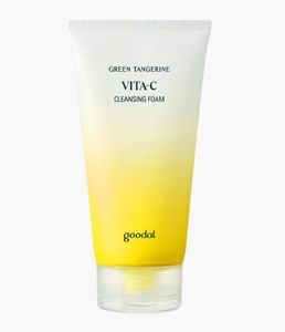 GOODA Green Tangerine Vita C Espuma Limpiadora Facial con Vitamina C, Limpiador Facial Iluminador, Cuidado de la Piel Coreano, Lavado Facial Diario 150ml - Product Image 1