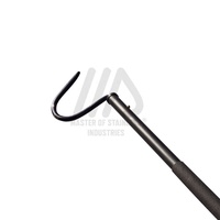 Hameçon professionnel en Aluminium pour Reptile et anti-parasites, accessoire de contrôle des animaux avec longue tige