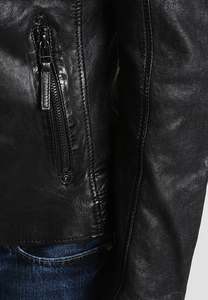 Veste en cuir véritable pour homme avec logo personnalisé, séchage rapide, respirante, hiver, faible MOQ, prix d'usine, OEM/ODM pour les détaillants - Product Image 4