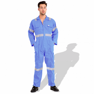 Overol de Trabajo Industrial de Poliéster de Alta Visibilidad para Trabajadores de Mantenimiento, Traje de Seguridad Reflectante con Opciones Personalizables - Product Image 1
