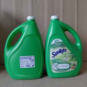 Liquide vaisselle Sunlight au thé vert matcha 3,6 kg, écologique, parfum citron vert, avec un fort ingrédient actif pour une utilisation en cuisine - Product Image 3