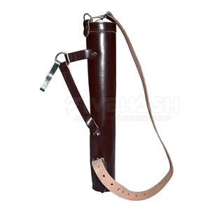 Sacoche de tir à l'arc en cuir pour l'extérieur, élégante, en matériau durable, avec ceinture réglable, pour la chasse, l'entraînement et les sports - Product Image 2
