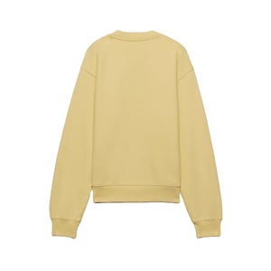 Best Sale Custom Logo Terry Crew Neck Pullover Women Plus Size Long Breathable Sweatshirt - Product Image 1