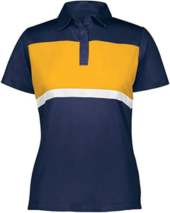 Camisa de Mujer, Corte Entallado, Informal, Tejida, Bordada, con Cuello Alto, Transpirable, de Algodón y Poliéster, para Oficina y Deportes - Product Image 5