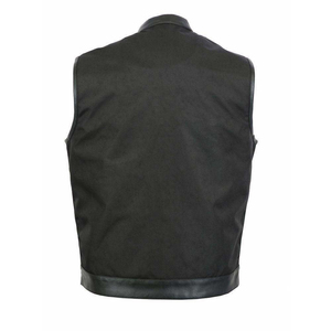 Men's 100% Polyester Waterproof Windproof Vest Sleeveless <b>Waistcoat</b> Vintage Style Casual Streetwear Fashion OEM Private Label - Product Image 4