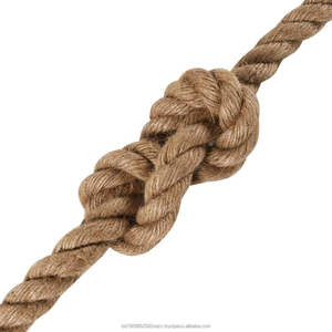 Corde en jute torsadée 12 mm 3/4 brins, 100 % naturelle, écologique, durable, biodégradable, haute résistance, antibactérienne, haute qualité - Product Image 2