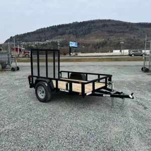 Remolque utilitario 5X8 sin usar con puerta de rampa, 2990LB GVW, precio bajo - Product Image 1