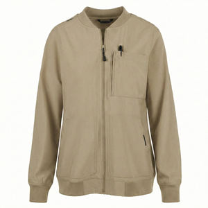 Chaqueta Médica Estilo Deportivo para Mujer, Uniforme de Enfermera con Cierre, Abrigo Cálido de Poliéster y Spandex, Chaqueta para Doctoras de Hospital - Product Image 2