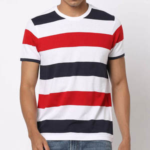 Wholesale Custom Your Brand Logo 100% Cotton T shirt Blank Men T Shirt <b>Plain</b> Casual Men's T-shirts - Product Image 1