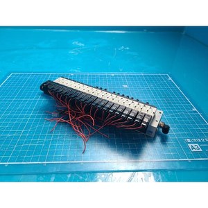 Vanne solénoïde pneumatique Koganei A040-4E1-15W+040M20AJ-7W, utilisée telle qu'elle est, pièces d'équipement semi-conducteur d'occasion - Product Image 1