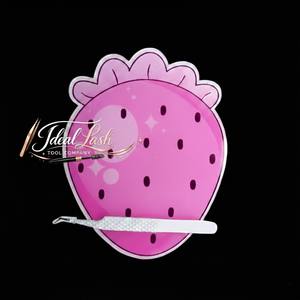 Palette de cils de luxe à design personnalisé en gros, Organisateur de cils en acrylique Pure View de qualité supérieure, Plateau à cils avec poignée en velours - Product Image 4