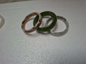 Brazaletes de Resina de Diseño de Lujo para Mujeres y Niñas, Pulseras de Resina Acrílica Sólida y Transparente para Fiestas, Bodas, Estilo Étnico - Product Image 4