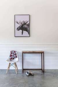 Modern <b>Industrial</b> Solid Live Edge Walnut <b>Console</b> <b>Table</b> Durable Lightweight Rectangle Design River Epoxy Resin Finish for Living - Product Image 3