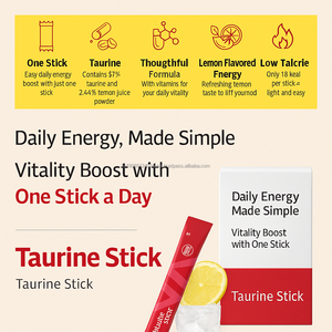 Barra de polvo mineral de vitamina taurina de alta resistencia, paquete de 30 suplementos OEM de nutrición diaria - Product Image 4
