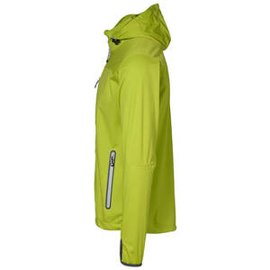 Chaqueta deportiva impermeable para hombre, con capucha, de softshell, con cierre de cremallera, para senderismo y running. - Product Image 3
