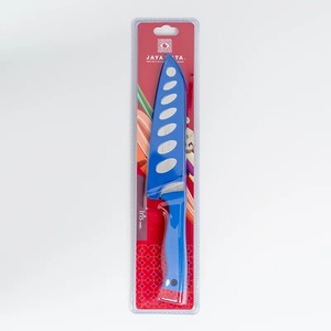 Cuchillo Multiusos JAYA MATA JM457 de 7 Pulgadas con Cubierta de Seguridad, Mango de Color, Acero Inoxidable, Cuchillo de Cocina para Cortar Alimentos - Product Image 6
