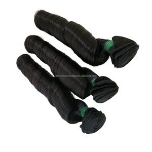 ผมเรมี่สำหรับต่อ100% มาใหม่ผมลอนเด้งดึ๋งผมลอนนุ่มเงางามไม่พันกันไม่ต้องใช้สารเคมีสำหรับเส้นด้ายอัจฉริยะ - Product Image 6