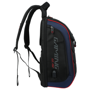 Rayos Gaming Laptop <b>Backpack</b> Softback 20-39L Nylon Water Resistant Unisex With Zipper Closure Modern Style - Product Image 4