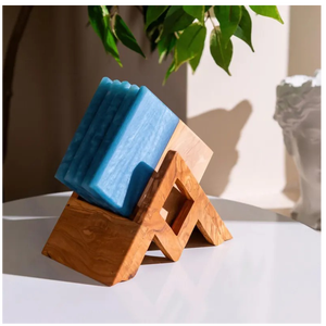 Handmade <b>Resin</b> Wood Coaster Set Holder Eco-Friendly Non-Toxic 10mm Thick Personalized <b>Table</b> Coasters for Housewarming Gift - Product Image 4
