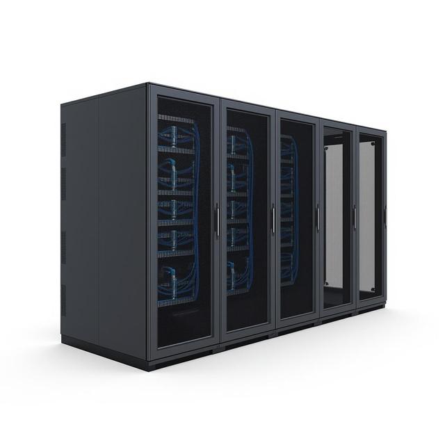 ODM OEM 20ft Container Data Center AirConditioning Integrated Solution with NetworkCabinet