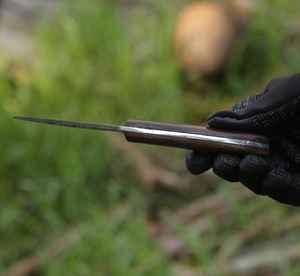 Cuchillo de Caza Damasco de Grado Industrial Personalizable OEM con Cuchillo para Desollar, Producto Profesional Palace LLC OEM, Nueva Llegada OEM - Product Image 3