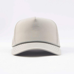 Casquette de sport perforée découpée au laser, casquette de baseball performante, casquette de sport technique respirante, casquette de course personnalisée imperméable en gros - Product Image 1