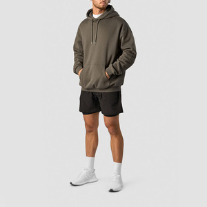 Sweat-shirts à capuche amples pour hommes – Idéaux pour le sport décontracté en extérieur et comme vêtements de détente polyvalents - Product Image 2