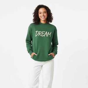 Sweat-shirt à col montant pour femme de haute qualité, personnalisé avec un imprimé de rêve, coupe classique, 100% coton, vêtements d'automne pour femme - Product Image 1