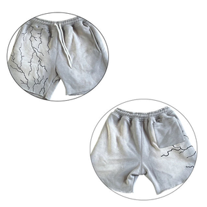 Pantalones Cortos para Hombre de Alta Calidad Personalizables, 100% Algodón, Estampado Sólido en la Parte Delantera, Cintura Media, Tejido de Lona, Secado Rápido, Ecológicos - Product Image 5