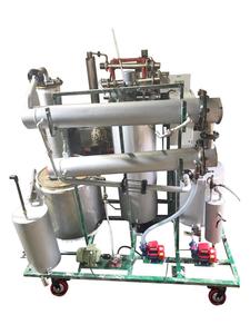 เครื่องกลั่นน้ำมันเครื่องใช้แล้วเป็นดีเซลสำหรับการค้าขายระดับสูง การไพโรไลซิสทางเศรษฐกิจของน้ำมันในอัตรา 600 ลิตรต่อวัน - Product Image 4