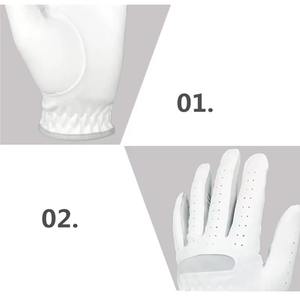 Gants de golf en cuir de mouton imperméables pour hommes, nouvelle collection 2025, haute qualité, prix bas, logo personnalisé, vente directe usine - Product Image 5