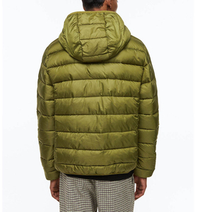 Nueva Chaqueta de Invierno Acolchada para Hombre 2025 de Alta Calidad, Chaqueta de Lona con Cuello Alto, Diseño Urbano y Elegante, Servicio OEM - Product Image 4