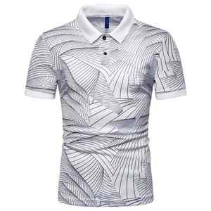 Nouveaux T-shirts décontractés pour hommes en coton 100% respirant et à séchage rapide, coupe classique, tissu de qualité supérieure, vente en gros - Product Image 1