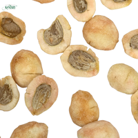 Hoogwaardige Vietnamese chemisch vrije pure rambutanvruchtvlees, natuurlijk gevriesdroogd rambutanfruit, gezonde snack