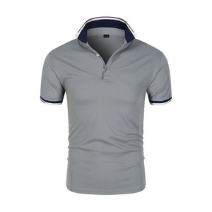 เสื้อโปโลผู้ชายลำลอง ขายดี ดีไซน์ใหม่ รับทำโลโก้ สีพื้น ระบายอากาศได้ดี - Product Image 4