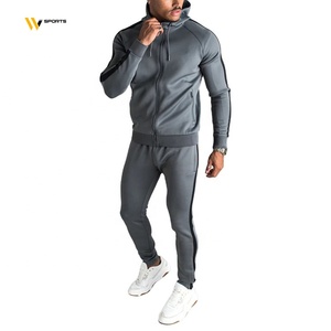 Venta al por mayor ropa deportiva de la mejor calidad chándales Jogging chándal para hombres transpirable antibacteriano invierno poliéster/algodón gimnasio - Product Image 1